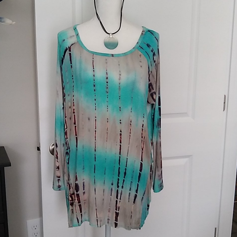 Top long sleeve w/ pockets
